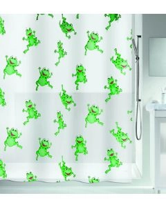 CORTINA  PEVA/PVC FROGTIME VERDE 180X200