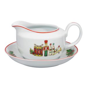 MOLHEIRA COM PRATO 531ml CHRISTMAS MAGIC | VISTA ALEGRE