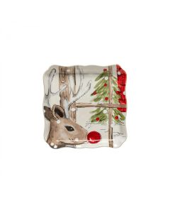 TRAVESSA QUADRADA 21CM DEER FRIENDS BR 493888