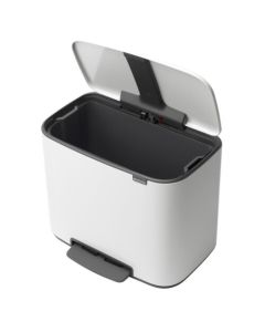 BALDE BO PEDAL 36L BIN BRANCO 121388