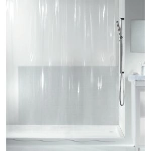 CORTINA  PEVA/PVC TRANSPARENT TRANSPARENTE 180X200