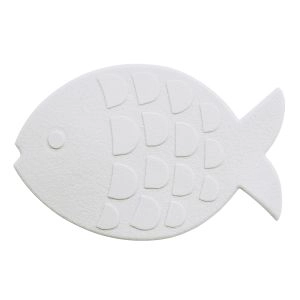 TAPETES MINI GLOBEFISH BRANCO CONJ 5 UNID.