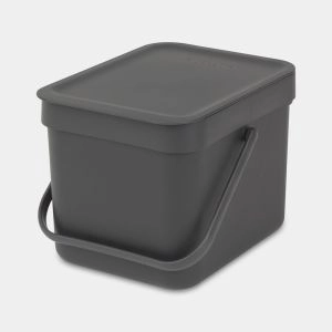 BALDE 6Lts SORT & GO CINZA | BRABANTIA