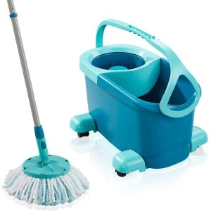 SET ESFREGONA CLEAN TWIST DISC MOP COM RODAS 52102