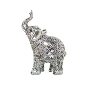 FIGURA ELEFANTE PRATEADO 49835