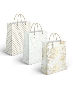 BOLSA PAPEL M OURO 2185465