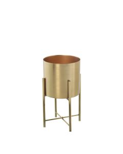 VASO METAL DOURADO 60914