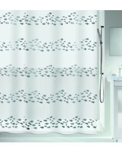 CORTINA  PEVA/PVC SHORE PRATEADO 180X200