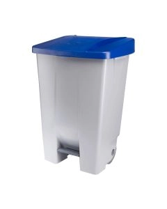 CONTENTOR 80L C/PED.CORES 23410            azul