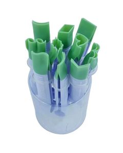 PINÇAS P/DECORAR BOLOS 10 PCS VERDES