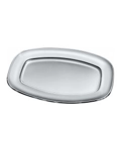 TRAVESSA OVAL ITALIANA 37X25CM INOX 358047