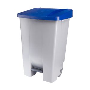 CONTENTOR 80L C/PED.CORES 23410            azul