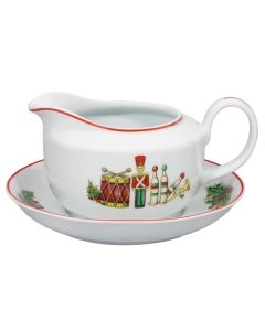 MOLHEIRA COM PRATO 531ml CHRISTMAS MAGIC | VISTA ALEGRE