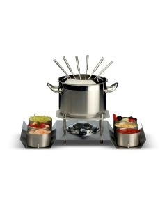 FONDUE COMPLETO EM INOX NAUTILUS SILAMPOS