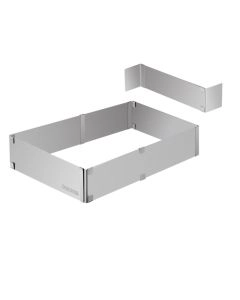 FORMA RECTANGULAR AJUSTAVEL INOX 623382