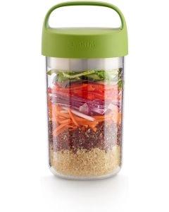 RECIPIENTE JAR TO GO 600ML VERDE 0301020V10U150