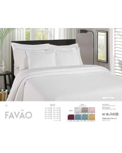 COLCHA FAVAO 260X270 BRANCO