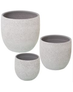 VASO CERAMICA BRANCO 20X19 60894