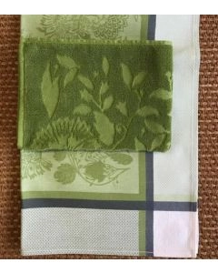 TOALHA MESA 180x250 VERDE CHINTZ