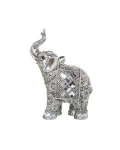 FIGURA ELEFANTE PRATEADO 49835