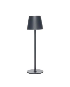 CANDEEIRO DE MESA RECARREGAVEL 37cm PRETO