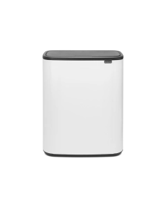 BALDE TOUCH BIN 2X30 LT BRANCO 221408