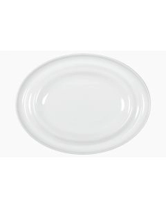 PRATO OVAL 32X24CM AGMA BRANCO 518755