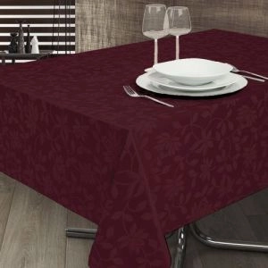 TOALHA MESA KATIA 100x150 BORDEAUX