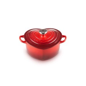 COCOTTE CORACAO 20 CM METAL CEREJA 21401200602455