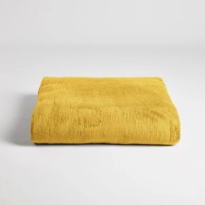 COBERTOR ALGODAO 240X260 AMARELO