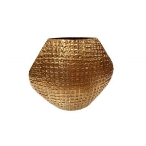 JARRA DECORATIVA DOURADO 31cm