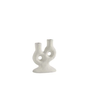 CANDELABRO CERAMICA ORIA 15X7.5X20CM AX24031