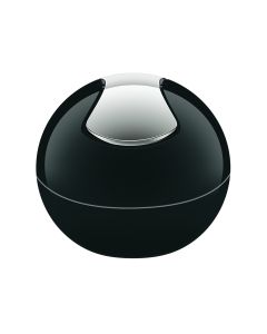 BALDE DO LIXO BOWL-SHINY PRETO 1L