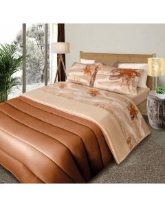 JOGO CAMA SEDALINA 180X280 AMOR BEGE