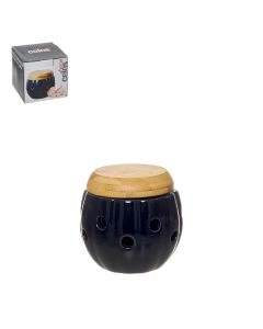 CAIXA P/ALHOS 24330 PORCELANA E BAMBU