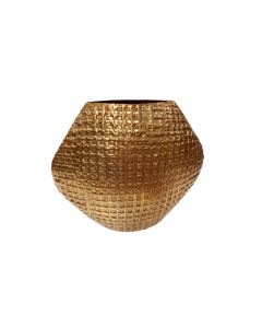 JARRA DECORATIVA DOURADO 31cm