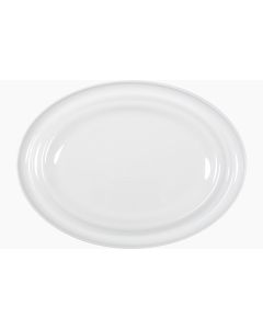 PRATO OVAL 38X28CM AGMA BRANCO 518754