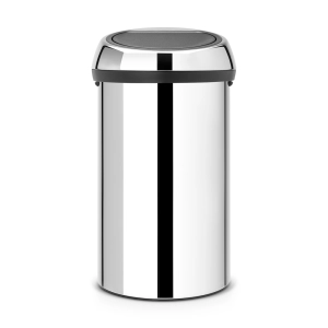 BALDE TOUCH BIN 60L INOX BRILHANTE 402609